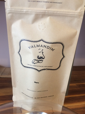 Valmandin Pérou Valmandin gourmet coffee beans 100% arabica hand roasted