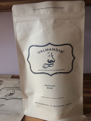 Valmandin Signature Blend café gourmet Valmandin, grains 100% arabica torréfiés à la main