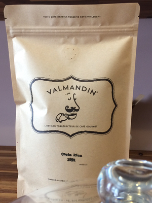 Valmandin 1891 café gourmet Valmandin, grains 100% arabica torréfiés à la main